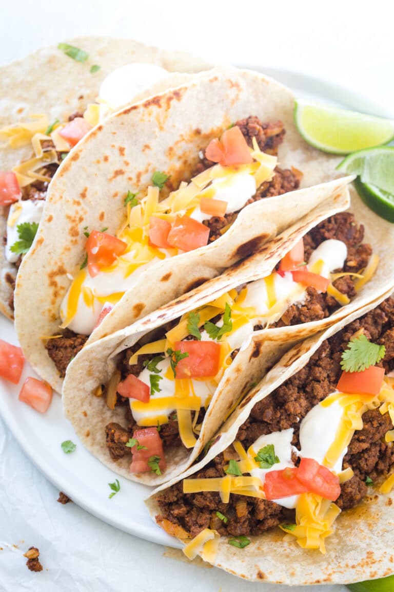 Ground Beef Tacos - Gal on a Mission